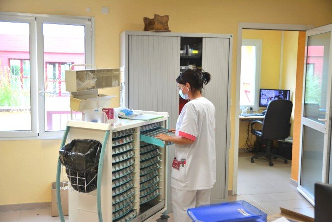 EHPAD Audelin Lejeune Infirmerie et bureau médical